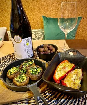 Spanish style tapas, vegetarian & vegan at Parsley and Thyme in Silves