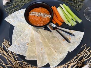 Muhammara dip  at Parsley and Thyme in Silves