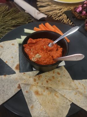 Muhammara at Parsley and Thyme in Silves