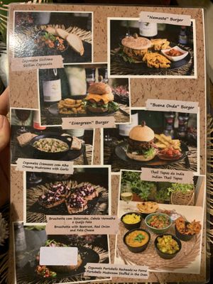 Menu  at Parsley and Thyme in Silves