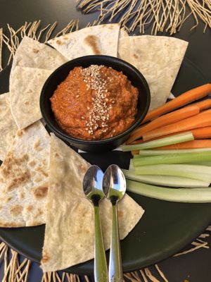 Syrian dip 🙌🏽   at Parsley and Thyme in Silves