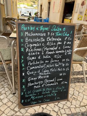   at Parsley and Thyme in Silves