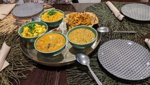 Indische Tapas at Parsley and Thyme in Silves