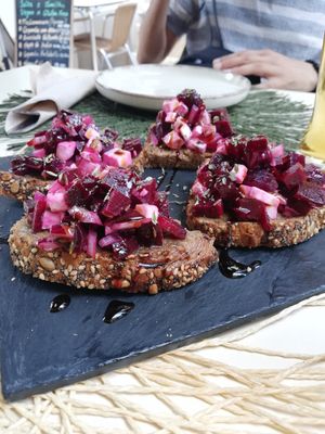 Bruschetta at Parsley and Thyme in Silves