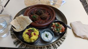 Persian Tagine at Parsley and Thyme in Silves