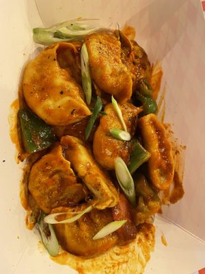 Chili C Momo! Wonderful!  at CAFEMANDU in Irving