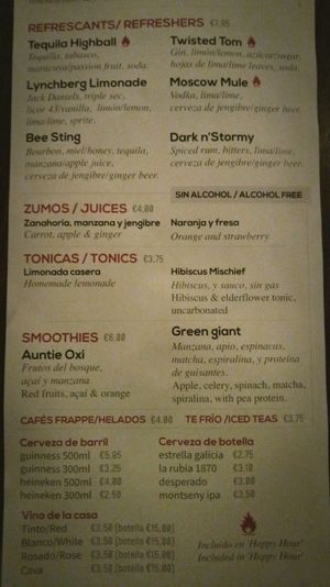 Drinks 2 at Penny Banger in Barcelona