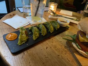 Gyoza   at Penny Banger in Barcelona