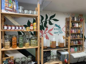 Savoury snacks, rapeseed oils, infused extra virgin olive oil and over 100 vegan sweet varieties available in store! at Naked Refills  in South Warnborough