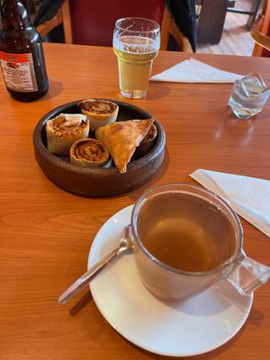 The sambusa is vegan. at Semai in Amsterdam