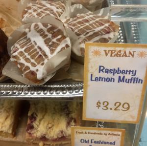vegan pastries!  at Silke's Old World Breads in Clarksville