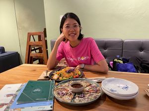 🥕A9 Korean Vegetables Pancake RM22
🌶️AS10. Tom Yum Fried Vermicelli RM20
 at Simply Good Food in Kuala Lumpur