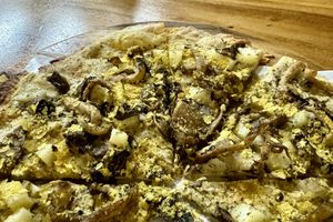  Vegan truffle mushroom pizza  at Simply Good Food in Kuala Lumpur