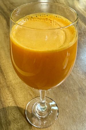 Carrot juicee  at Simply Good Food in Kuala Lumpur