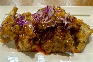 Sweet and sour mushrooms  at Simply Good Food in Kuala Lumpur