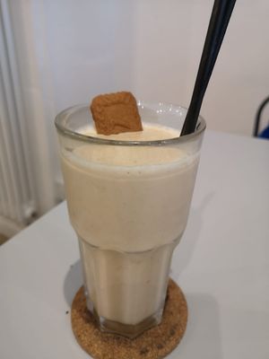 Biscoff Milkshake at Slice + Dice in Norwich