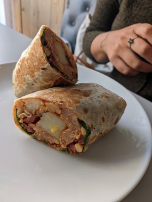 Breakfast Burrito - amazing at Slice + Dice in Norwich