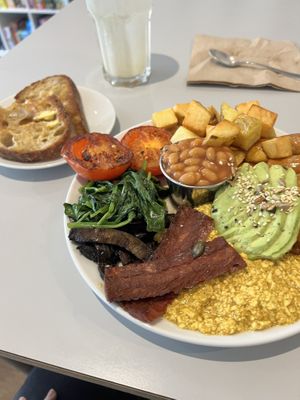 Slice + dice big breakfast   at Slice + Dice in Norwich