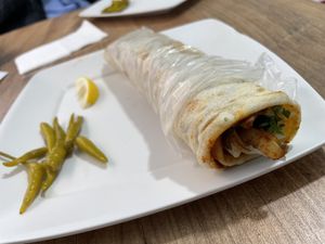 Mushroom Tantuni at Dehset Tantuni in Izmir