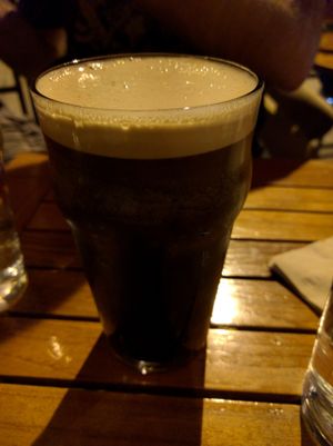 Modern Times' Black House stout at Tony's Darts Away in Burbank