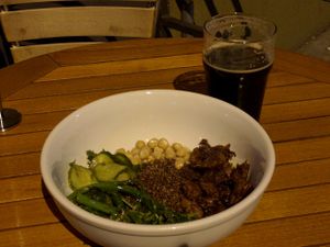 quinoa bowl special at Tony's Darts Away in Burbank