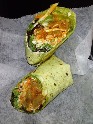 Buffalo wrap at Tony's Darts Away in Burbank
