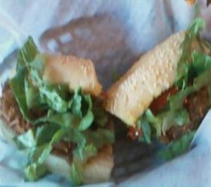 Punjabi po'boy at Tony's Darts Away in Burbank