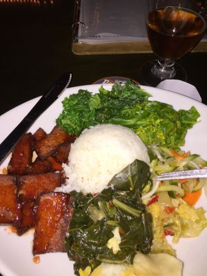 Korean bowl  at Tony's Darts Away in Burbank