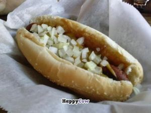 'border dog' sausage at Tony's Darts Away in Burbank