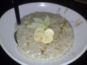 oatmeal at Tony's Darts Away in Burbank