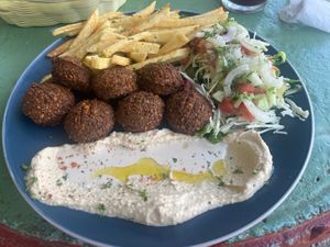   at Falafel in Uvita