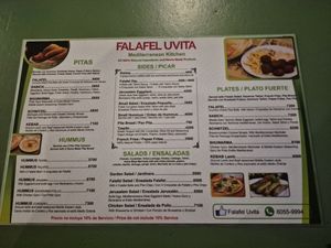  at Falafel in Uvita