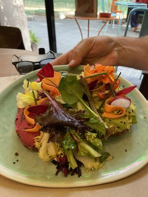 Avocado toast 🥑  at Faire Brunch & Drinks in Barcelona