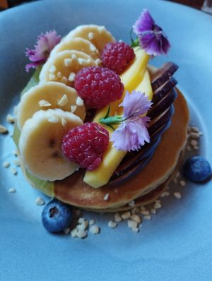 Pancakes at Faire Brunch & Drinks in Barcelona