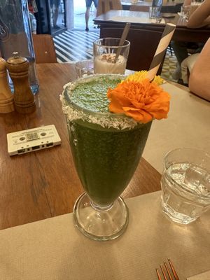 Green smoothie  at Faire Brunch & Drinks in Barcelona