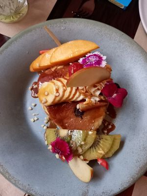 Vegan Pancake at Faire Brunch & Drinks in Barcelona