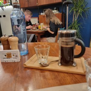 Cafe com cogumelos terapêutico at Faire Brunch & Drinks in Barcelona