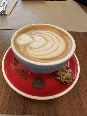 Latte  at Faire Brunch & Drinks in Barcelona