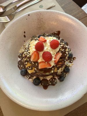 Pancakes  at Faire Brunch & Drinks in Barcelona