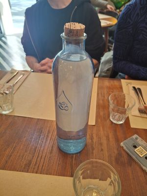 Big size water for free, cool at Faire Brunch & Drinks in Barcelona