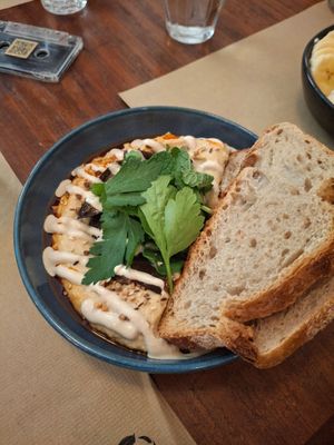 Hummus at Faire Brunch & Drinks in Barcelona