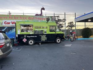 Conveniently located at Hangry Planet gas station   at Vegan Mob in San Bruno