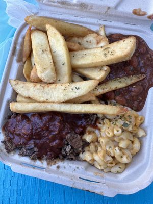 Brisket plate  #Veganuary at Vegan Mob in San Bruno