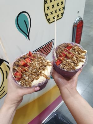 Berry bowl at Stormy's Food Truck in Chilliwack