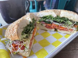 Hummus Heaven  at Mount Dessert Bakery in Bar Harbor