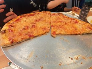 Vegan pizza at Pizzeria Bacio Ristorante in Poughkeepsie