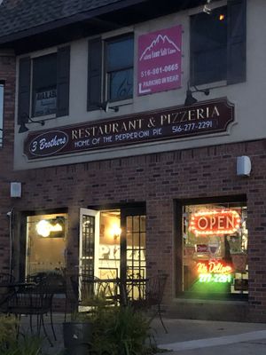 Front door  at 3 Brothers Pizza of Glen Glove in Glen Cove