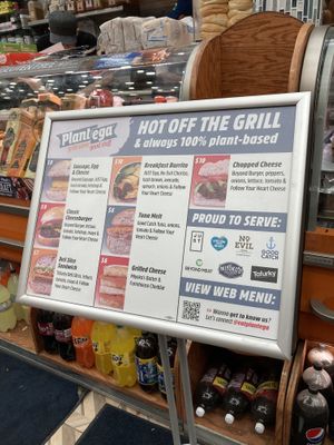 Menu!  at Plantega - Silver Moon Deli in New York City