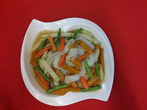 soup at New Amata Vegetarian in Klang