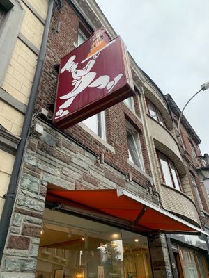 Outside  at La Pâtisserie Vegan - Les Saveurs De La Bastille in Liege